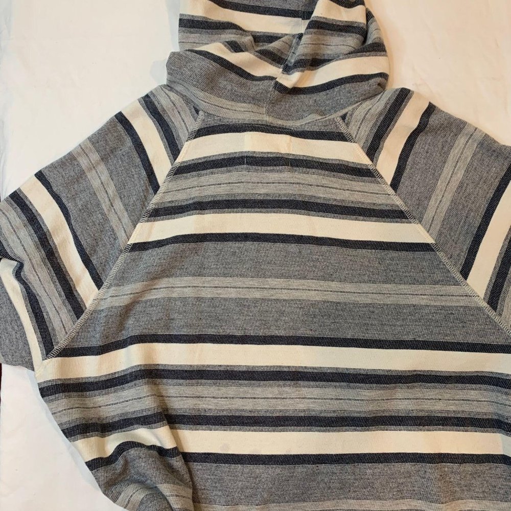 Sol Angeles Textured Striped Drawstring Hoodie - Picture 6 of 9